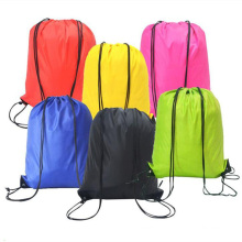 210d nylon polyester cloth harness pocket Sports bag Drawstring bag